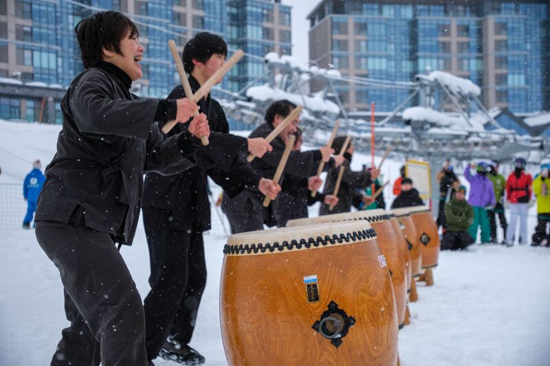 New Year's Japanese drum performance 2026