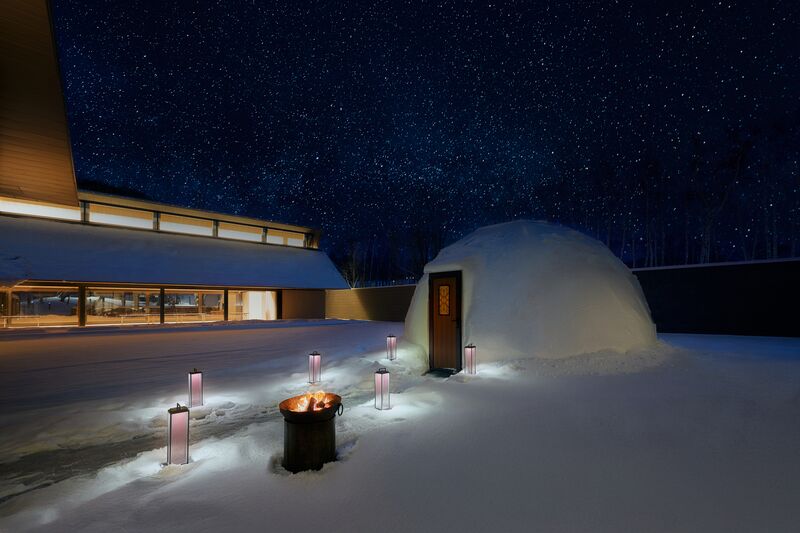 「クリュッグ・スノードーム」BY パーク ハイアット ニセコ HANAZONO